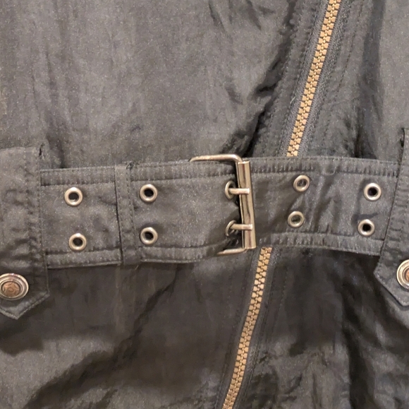 Gorgeous Vintage 90s Fera Skiwear 10 Bomber Jacket With Removable Fur Collar - Picture 6 of 15